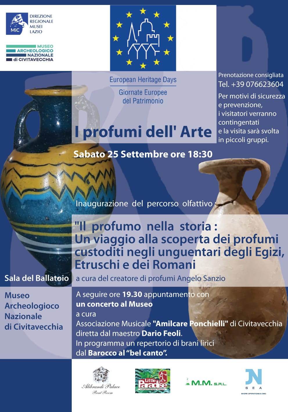 Il profumo nella storia, al Museo Archeologico rivivono i profumi degli antichi